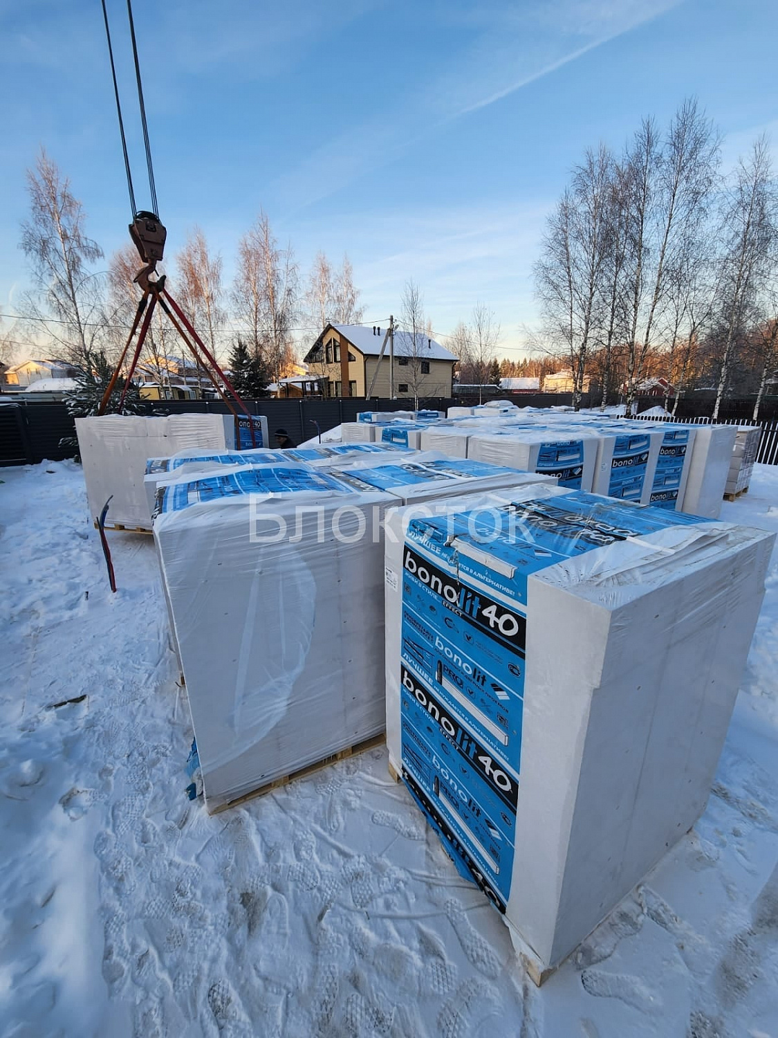 Газобетонные блоки Бонолит Дмитров D400 625х250х300 стеновые